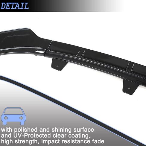 Front Lip Compatible with Toyota Camry Sport [SE,XSE,Hybrid SE,Hybrid XSE,TRD,SE Nightshade] 2021 2022 2023 2024 Front Bumper Lip Splitter Under Chin Spoiler Body Kit Camry Accessories in Kuwait