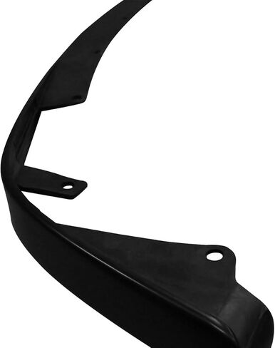 Front Bumper Lip Compatible with 1992-1995 Honda Civic Coupe & Hatchback, Unpainted Black SIR Style Polyurethane Front Lower Chin Spoiler Protector, 1 PC in Saudi Arabia