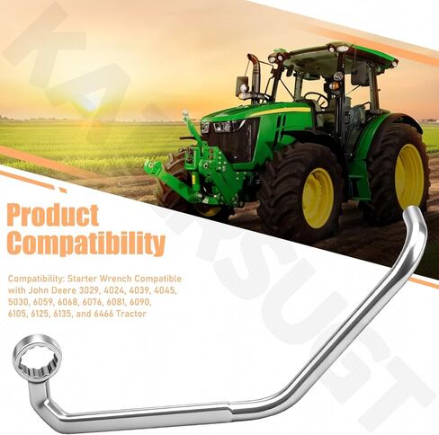 مفتاح ربط JDE80 9/16 بوصة - أداة إصلاح خاصة لجرارات John Deere 3029، 4024، 4039، 4045، 5030، 6059، 6090، 6105، 6125، 6135، 6466، 6068، 6076 و6081 in Kuwait