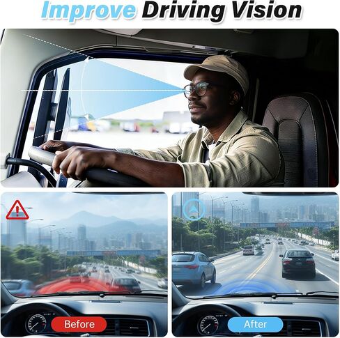 VUSIGN X-Large Seat Cushion for Truck & Car Drivers, Memory Foam Seat Cushion for Long Driving, Sciatica & Tailbone Pain Relief, Ergonomic Back Support Cushion with Non-Slip Bottom & Washable Cover in Kuwait