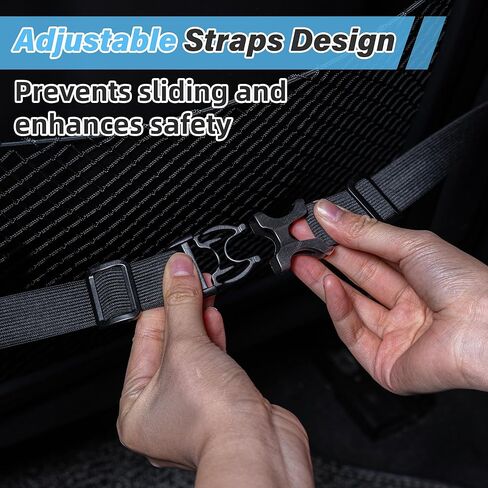 VUSIGN X-Large Seat Cushion for Truck & Car Drivers, Memory Foam Seat Cushion for Long Driving, Sciatica & Tailbone Pain Relief, Ergonomic Back Support Cushion with Non-Slip Bottom & Washable Cover in Kuwait