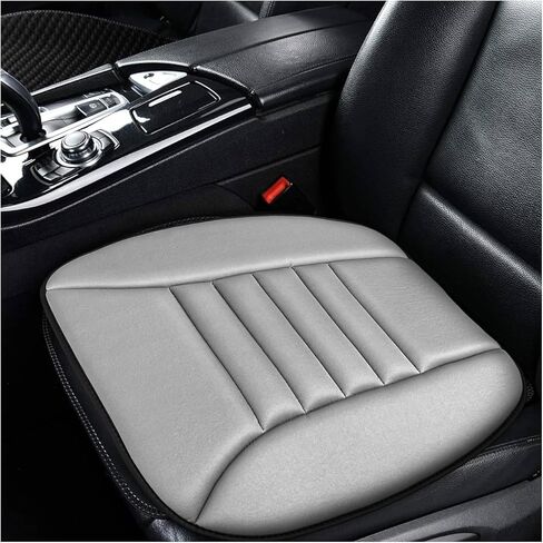 Car Seat Cushion, Breathable Driver Seat Protector with 1.2" Thick Comfortable Memory Foam, Universal Non-Slip Chair Pillow Pressure Relief Cushion Pad for Car Home Office (Black) in Kuwait
