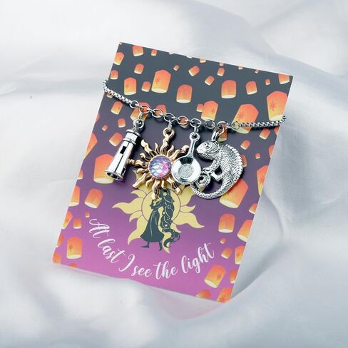 SEIRAA Princess Sun Bracelet Sun Lantern Charm Fairytale Princess Jewelry At last I see the light Gift in Saudi Arabia