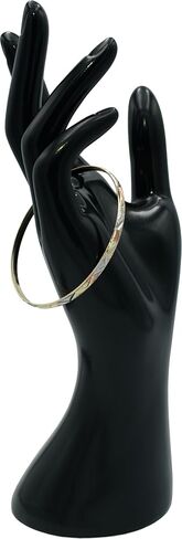 Tribal Arrow Tri-Tone Rose Gold, Yellow Golden, & Silver Tone Bangle Cuff Bracelet, Gold Filled, 2.5" Inch Diameter in Kuwait