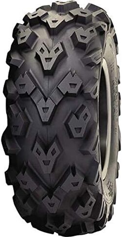 Ocelot Black Diamond 22x11R-9 ATR ATV/UTV Tire – 6-Ply Radial Construction, 3/4" Tread Depth, Extended Wear Compound, Versatile V-Tread for All-Terrain Performance on Hardpack, Mud, Snow & Sand in Saudi Arabia