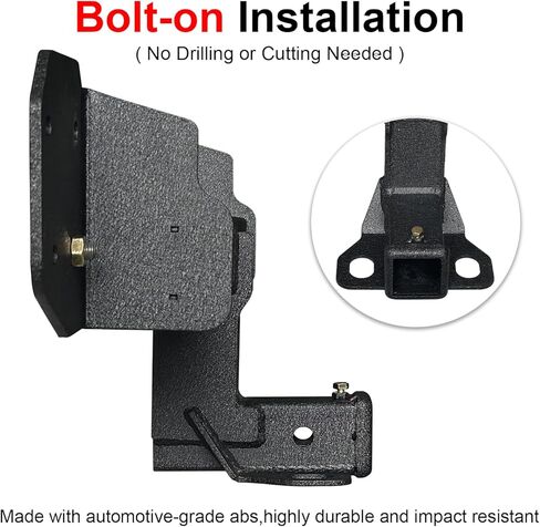 وصلة وصلة مقطورة من الفولاذ الأسود متوافقة مع 2010-2019 بديل سوبارو أوت باك مع جهاز استقبال وصلة 2 بوصة in Kuwait