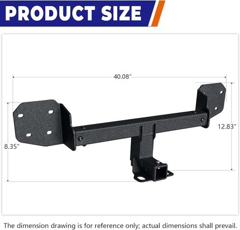 وصلة وصلة مقطورة من الفولاذ الأسود متوافقة مع 2010-2019 بديل سوبارو أوت باك مع جهاز استقبال وصلة 2 بوصة in Kuwait