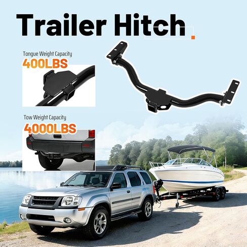 جهاز استقبال وصلة سحب المقطورة من الفئة 3 مقاس 2 بوصة متوافق مع نيسان إكستيرا 2000-2004 in Kuwait