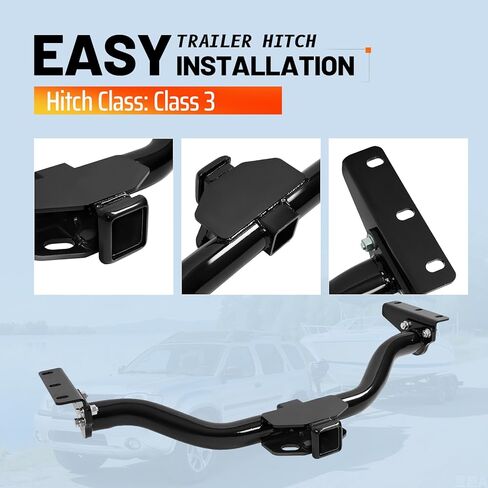 جهاز استقبال وصلة سحب المقطورة من الفئة 3 مقاس 2 بوصة متوافق مع نيسان إكستيرا 2000-2004 in Kuwait