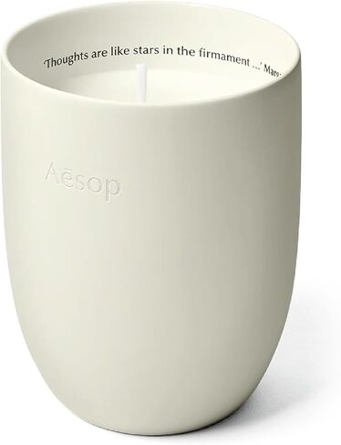 Aesop Ptolemy Aromatique Candle | Resinous, Earthy, Woody Scented | 55-65 Hour Burn Time | Vegan-Friendly | 10.5 oz in Kuwait