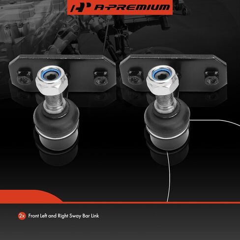 A-Premium 2 x Front Sway Bar Links Stabilizer Bar Links, Compatible with Toyota Land Cruiser 1993-1997 & Lexus LX450 1996-1997 in Saudi Arabia