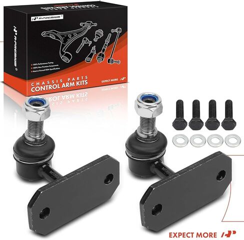 A-Premium 2 x Front Sway Bar Links Stabilizer Bar Links, Compatible with Toyota Land Cruiser 1993-1997 & Lexus LX450 1996-1997 in Saudi Arabia
