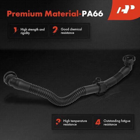 A-Premium Engine Crankcase Breather Hose Compatible with BMW 328i 1996-1999, 323i 1998-1999, 528i 1997-1999, 323is 1998-1999, 328is 1996-1999, Z3 1997-2000 in Saudi Arabia