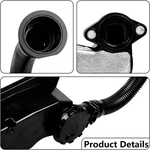 PC3Z-6A785-A Air Oil Separator Assembly Fit for Ford F250 F350 Super Duty 2023-2024 OR 2011+ 6.7L Powerstroke Diesel - PCV CCV Vent Valve Engine Crankcase - Replace PC3Z6A785A in Saudi Arabia