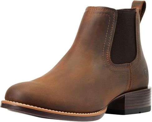 ARIAT unisex-child Booker Ultra Round Toe Western Boot in Kuwait