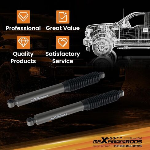 maXpeedingrods 0-2.5" Rear Lift Shocks for Chevy Tahoe Avalanche Yukon 2007-2020 in Saudi Arabia
