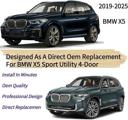 الخلفية ممسحة بليد ل BMW X5 G05 2019-2025 2024 2023 2022 2021 2020 M M50i M المنافسة M60i sDrive40i xDrive40i xDrive50e xDrive50i نماذج | شفرة ممسحة الزجاج الأمامي الخلفية البديلة من OEM in Saudi Arabia