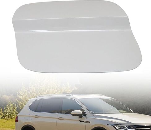GXARTS Fuel Gas Tank Cap Cover White Fuel Tank Door Gas Filler Lid 5NN809909 5NN809909A 5NN-809-909-A Compatible With Volkswagen Tiguan 2019 2020 2021 2022 2023 Filler Door Lid White in Saudi Arabia