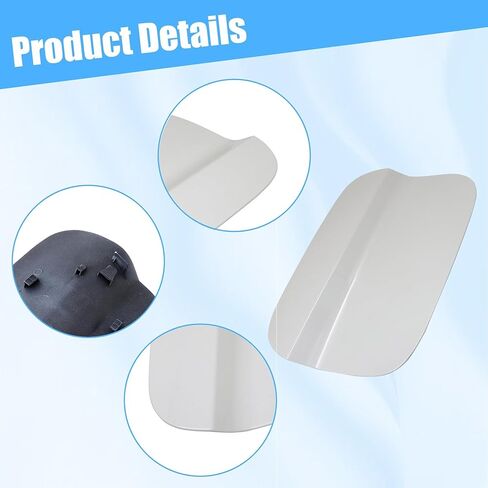 GXARTS Fuel Gas Tank Cap Cover White Fuel Tank Door Gas Filler Lid 5NN809909 5NN809909A 5NN-809-909-A Compatible With Volkswagen Tiguan 2019 2020 2021 2022 2023 Filler Door Lid White in Saudi Arabia
