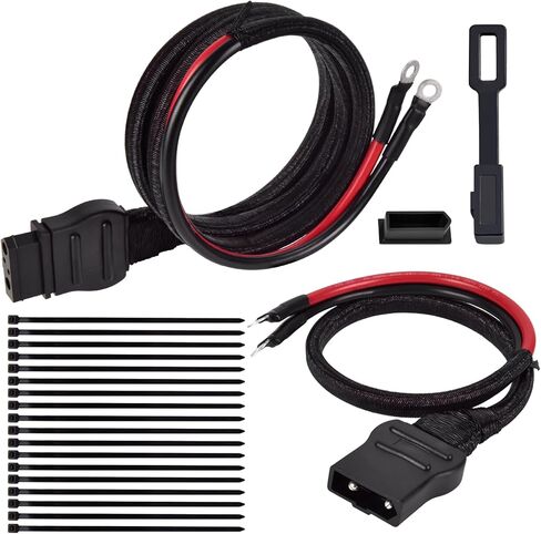 21294 61169 2-Pin Battery Cable Harness Kit Plow Side 21294 8245 & Truck Side 61169 8274 fit for Western Fisher Snow Plows in Kuwait