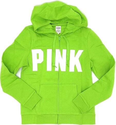 Victoria's Secret Pink Perfect Zip-up Hoodie Sweatshirt in Saudi Arabia