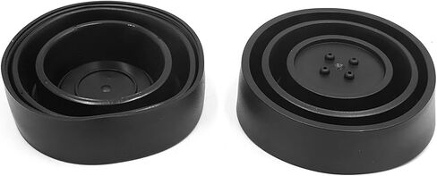 uxcell Universal 4Pcs Black Rubber Housing Seal Cap Dust Cover for Car LED Headlight in Saudi Arabia