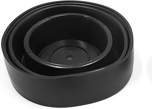 uxcell Universal 4Pcs Black Rubber Housing Seal Cap Dust Cover for Car LED Headlight in Saudi Arabia