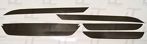 مجموعة ألوان لاصقة للإضاءة العكسية/علامة الجانب الخلفي/العاكس المدخن - مسبقة القطع (يناسب موستانج 2018-2023) in Kuwait