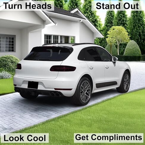 BOGAR TECH DESIGNS Rear Taillight Tail Light Tint Kit PPF Compatible with Porsche Macan 2015-2018, Dark Smoke in Saudi Arabia