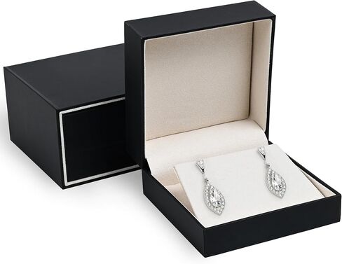 Ultra Smooth Soft Touch Bracelet Box - Bracelet & Necklace Box for Women & Men - Luxury Jewelry Box with Sleeve, Suede Interior & Secure Tabs - Ideal for Bracelet Jewelry Gift Box in Saudi Arabia