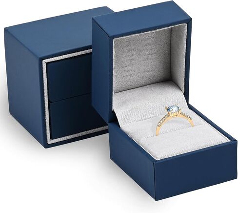 Ultra Smooth Soft Touch Bracelet Box - Bracelet & Necklace Box for Women & Men - Luxury Jewelry Box with Sleeve, Suede Interior & Secure Tabs - Ideal for Bracelet Jewelry Gift Box in Saudi Arabia