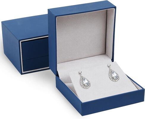 Ultra Smooth Soft Touch Bracelet Box - Bracelet & Necklace Box for Women & Men - Luxury Jewelry Box with Sleeve, Suede Interior & Secure Tabs - Ideal for Bracelet Jewelry Gift Box in Saudi Arabia