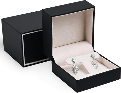 Ultra Smooth Soft Touch Bracelet Box - Bracelet & Necklace Box for Women & Men - Luxury Jewelry Box with Sleeve, Suede Interior & Secure Tabs - Ideal for Bracelet Jewelry Gift Box in Saudi Arabia