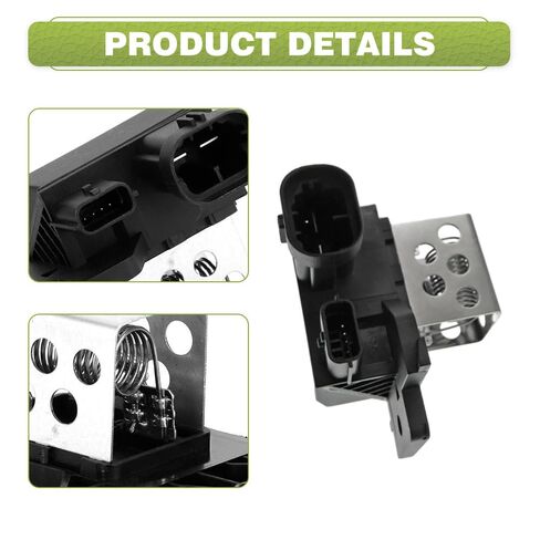 Radiator Fan Blower Motor Resistor, HVAC Fan Blower Motor Resistor Compatible with Dacia Duster Logan Mcv II Sandero, Replaces 255502585R, 255503792R, 255501295R, K109147 in Kuwait