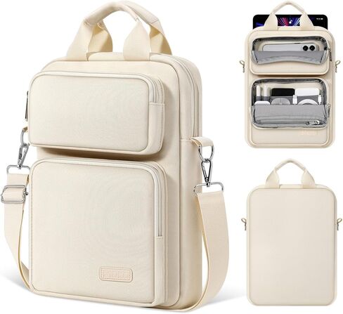 MoKo 10-13 inch Tablet Sleeve Bag Carrying Case with Multiple Pockets in Saudi Arabia