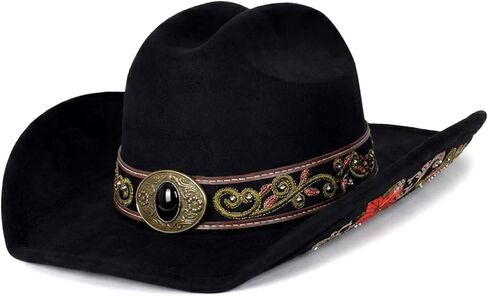 Cowboy Hat - Adjustable, Western Style Hat for Men and Women in Saudi Arabia