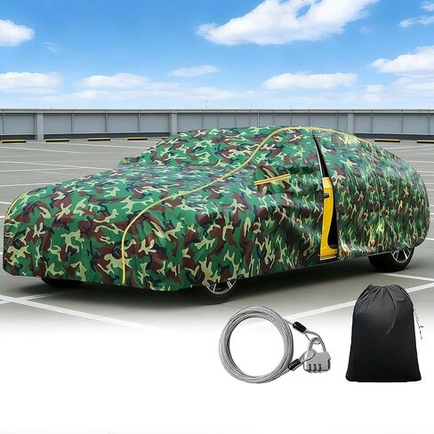 Sedan Car Cover for Ford Pinto 2-Door Sedan 1973-1979 丨All Weather Car Tarpaulin Full Coverage Outdoor Cover Rain Sun Snow UV Protection Indoor Dust and Scratch Resistant in Saudi Arabia