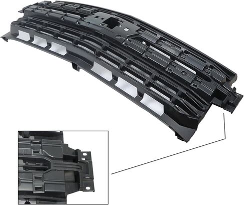 Front Bumper Black Grille Replacement for Silverado 1500 2019 2020 2021 2022 in Saudi Arabia