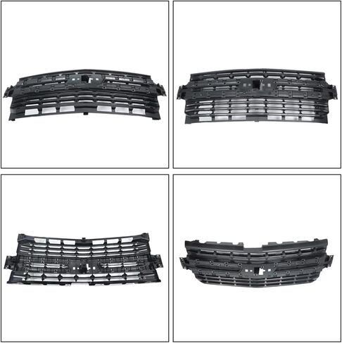Front Bumper Black Grille Replacement for Silverado 1500 2019 2020 2021 2022 in Saudi Arabia