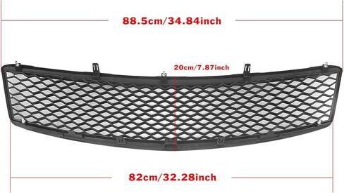 Front Grill Grille Mesh For Infiniti G G35 G37 2007 2008 2009 Sedan 4 Door Gloss Black in Kuwait