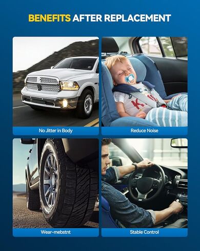 PHILTOP 8Pcs Front Upper + Lower Control Arms W/Ball Joint Fit for Nissan TITAN 2004-2015 Armada 2005-2015 Pathfinder Armada 2004 INFINITI QX56 2004-2010, 2 Sway Bar End Link, 2 Outer Tie Rod End in Kuwait