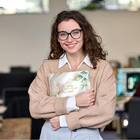 2025 Appointment Book/Planner - 2025 Daily Planner, 8'' x 10'', Weekly Appointment Book 2025, January - December 2025, Daily Planner 2025 with 30-Minute Interval in Kuwait