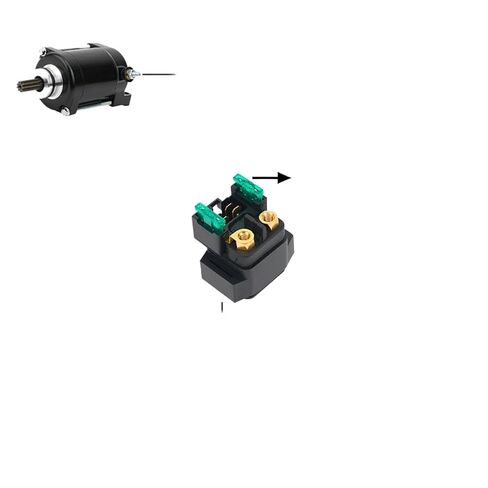 Starter Relay Solenoid Compatible with FZ6R XJ6FA XJ6NA XJ6SA YP250R YP400RA VMX17 XP500 XT660R XT660X XT660Z XVS250 YP125RA YFM35BA in Kuwait
