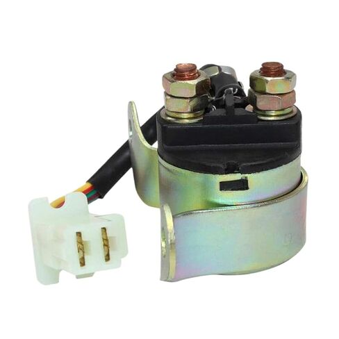 Starter Relay Solenoid Compatible with DF125 DF200 DR200 DR200SE DR200S GN250 GR650 GR650D GR650XD Temper GS1100 GS700 GSX250 GV1400 in Saudi Arabia