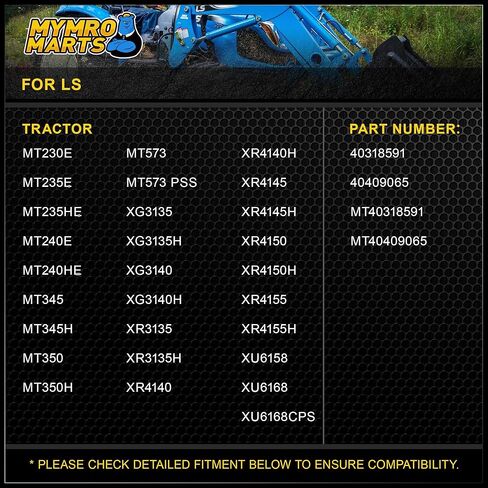 New 2PCS Engine Oil Filters 40318591 For LS Tractor XG3100 XR3100 XR4100 XU6100 XU6158 XU6168 MT230E MT235E in Kuwait