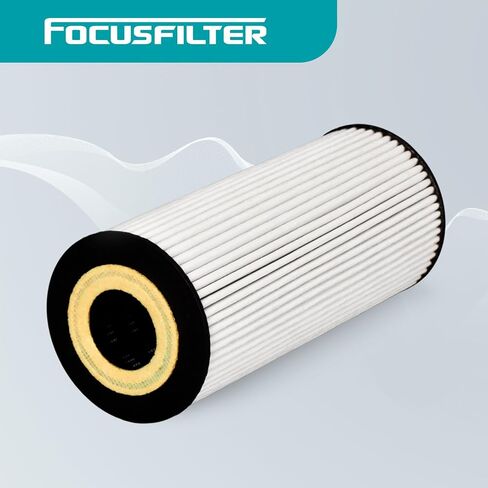 FOCUSFILTER HU7029z OEM Grade Oil Filter, Compatible with Audi Q5/A6/Q7/A6 Quattro/A5/S4/S5 3.0L V6, Porsche Cayenne 3.0L V6 2011–2018, Replaces HU722z, 06E115562A, 06E115562, 06E115466 in Saudi Arabia