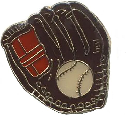 Baseball Glove & Ball Bike Motorcycle Hat Cap Lapel Pin HP1819 in Saudi Arabia