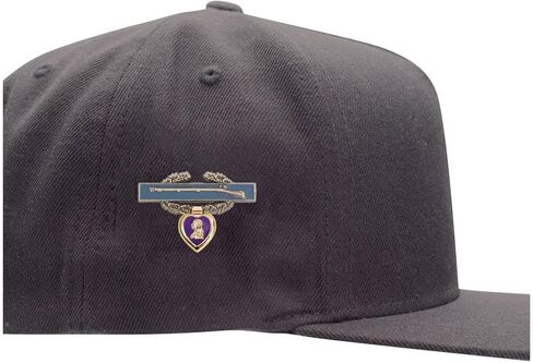 Army Combat Infantry Purple Heart 1.5" Pin in Saudi Arabia