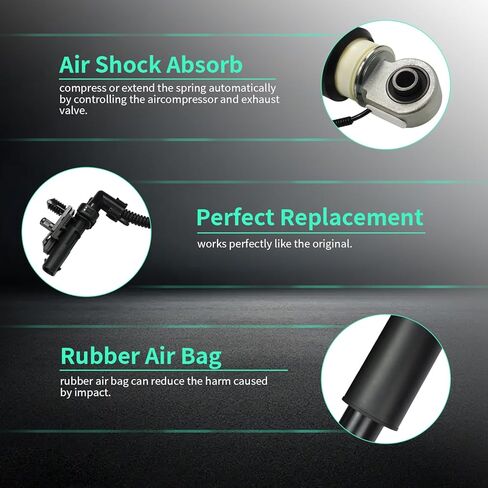 2PCS 84178213 Rear Struts Shock Absorber Compatible with 2015-2018 Silverado 1500, Air Suspension Shocks 2015-2018 GMC Sierra 1500 22953019 23303448 23314866 23425431 in Kuwait