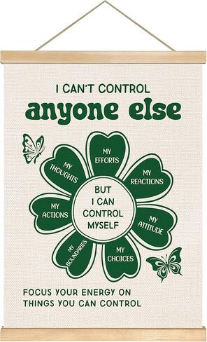 Feelings Chart Wall Banner,18.5x14inch Emotional Regulation and Social Emotional Learning Poster for Classroom, Therapy Office,Kids Room Decor,Educational Canvas Hanging Art, Mental Health Wall Decor Gift(Colorful-Feelings) in Saudi Arabia
